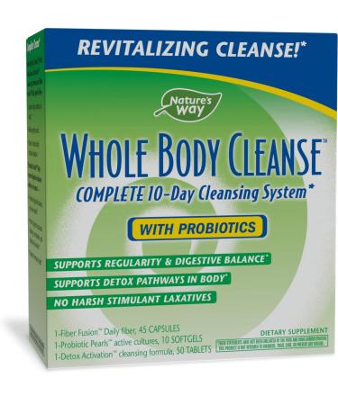 Enzymatic Therapy Whole Body Cleanse Complete 10-Day Cleansing System 3 Part Program