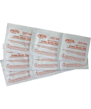 Rescue Essentials Sting Relief Wipes - 10 Pack | Fast Soothing Relief - Buy Online on GoSupps.com