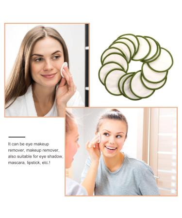 Lurrose Septic Makeup Removal Pads - Washable Bamboo Cotton Cosmetic Pads for Easy Makeup Removal - Eco-Friendly Air Cushion Design - Buy Online on GoSupps.com