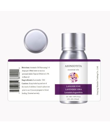 Premium Lavender Vera Essential Oil - 100% Pure & Natural Aromatherapy Oil for Relaxation & Body Care - Soothing Massage Oil 30ml - Buy Online on GoSupps.com