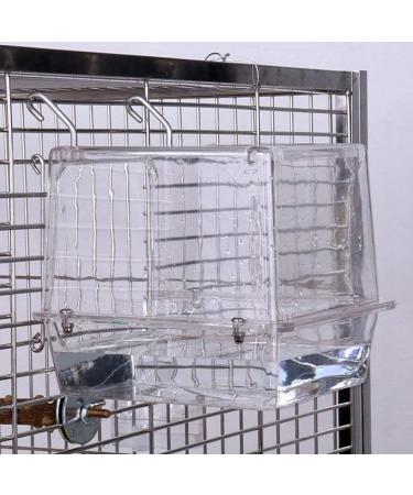 KINTOR Bird Bath - No-Leakage Design 5.9x6.3x6.3inch - Ideal for Most Birdcages - Buy Online on GoSupps.com