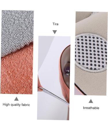 minkissy 1pc Thin Face Belt Anti Wrinkle v Chin Strap Tape Empty Tubes Bulk Face Lifting Anti Double Chin Strap Anti-double V Strap Woman Mercerized Cloth Shaping Belt 60X10.5X1cm Orange - Buy Online on GoSupps.com