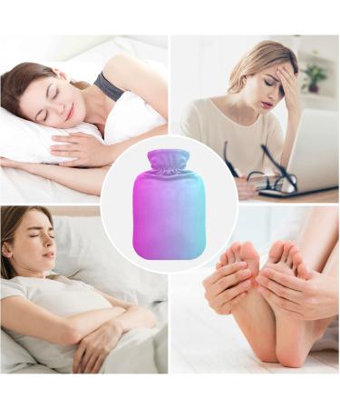 Buy Purple Gradient Hot Water Bottle with Cover - 2L Pain Relief & Heating Pad for Sports Injuries - Buy Online on GoSupps.com