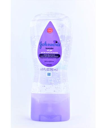 Johnson's - Lavender Baby Oil Gel, 6.5 oz, 2-Pac
