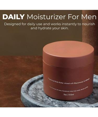  G n rique Body Butter For Men 300ml Fragrant Body Moisturizer For Men Moisturizing Body Butter With Pheromones Shea Butter Body Cream For Dry Skin - Buy Online on GoSupps.com