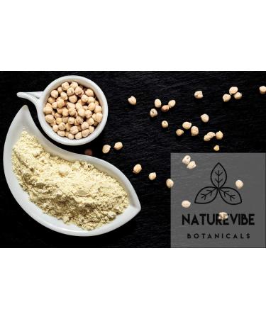Naturevibe Botanicals Organic Chickpea Flour 2Lb - 32oz | Ideal for Cooking - Buy Online on GoSupps.com