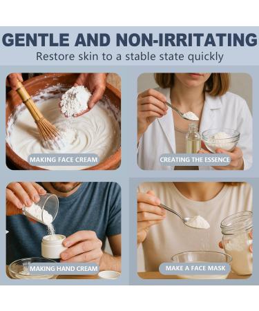 Allantion Powder 4 oz 99.9% Purity Pure Natural Cosmetic Grade DIY Emulsion Lotion Cream Gel Serum Masks Multitude of Uses Resealable Bag 4 Ounce - Buy Online on GoSupps.com