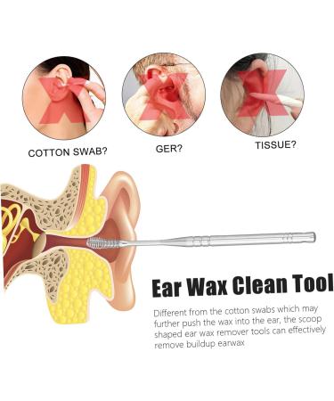 GALPADA 1Set Ear Wax Removal Tools Portable Ear Cleaning Kit for Safe and Comfortable Removal Lightweight and Easy to Carry for Daily Use - Buy Online on GoSupps.com