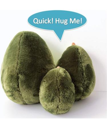 RAINBEAN Avocado Plush Toy Mini Cute Pillow 15.74 Inches - Soft Fruit Stuffed Cushion Doll for Bedroom Decor - Perfect Gift for Kids, Friends, Boys, Girls - Christmas/Birthday/Valentine - Buy Online on GoSupps.com