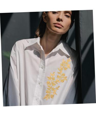 Operitacx 8 Pcs Vine Leaves Cloth Sticker Sew on Patch Kids Tiara Lace Headdress Diy Accessories Clothing Long Assorted Colorx4pcs 26X10.5X0.1CMx4pcs - Buy Online on GoSupps.com