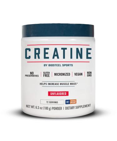 BioSteel Stackables Creatine Powder Gluten Free and Non-GMO Formula Unflavored 72 Servings Unflavored 72 Servings (Pack of 1) - Buy Online on GoSupps.com