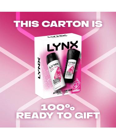Lynx Attract for Her Gift Set 2 piece in a single unit. - Buy Online on GoSupps.com