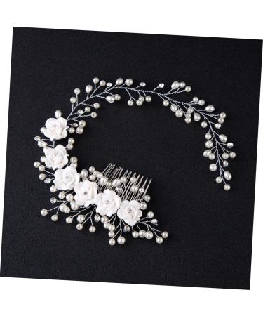 minkissy Kids Hair Accessories Bride Headpieces for Wedding Hair Accessories for Kids Bridal Hair Accessories Wedding Hair Accessories Bridal Headdress Headgear Hair Comb Catwalk Child - Buy Online on GoSupps.com