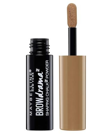 Maybelline Brow Drama Shaping Chalk Powder No. 100 Blonde - Velvety Eyebrow Powder for Natural Contours | International Shipping - Buy Online on GoSupps.com