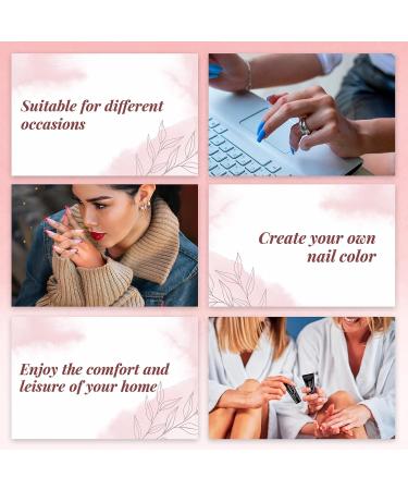 VANREESA Poly Nail Gel Kit - 12 Colors Nail Extension Set for DIY Manicures | Professional Starter Kit for Women - Colorful Flowers - Buy Online on GoSupps.com