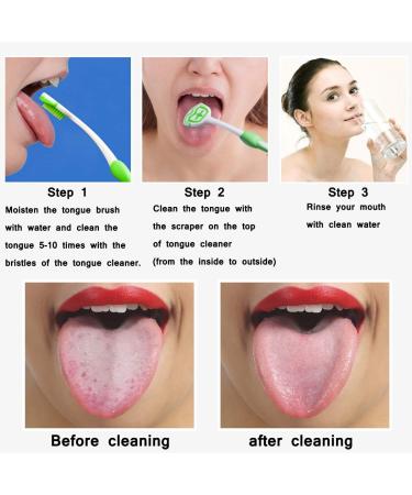 Tongue Scraper 2 Pack - Orange | Fight Bad Breath - Tongue Brush Cleaner - Buy Online on GoSupps.com