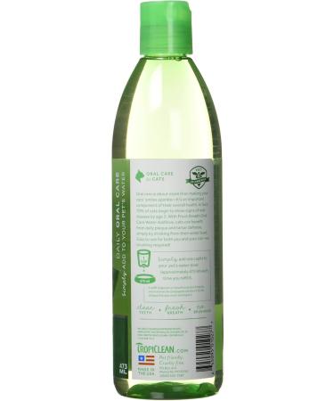 COSMOS 010277 Tropiclean Fresh Breath Oral Care Water Additive for Cats 473ml ( Packaging may vary ) - Buy Online on GoSupps.com