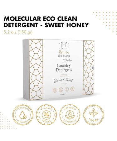 Buy Coc March Sweet Honey Eco Clean Laundry Detergent - Hypoallergenic All-Natural 60 Loads Biodegradable - Long Lasting Fresh Scent for International Shipping - Buy Online on GoSupps.com
