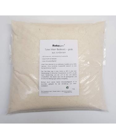 Rekosan Dead Sea Salt 5 kg Bath Salt from Jordan Sea Salt Coarse