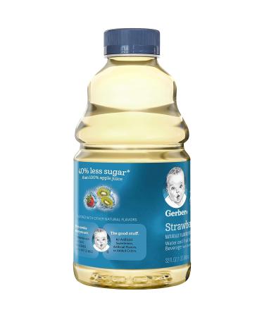Gerber Graduates Fruit Splashers Juice Strawberry Kiwi 32 Fl. Oz. - Pack of 4 - Buy Online on GoSupps.com