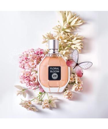 Hybrid & Company Women Floral Bloom Eau De Parfum Natural Spray Vaporisateur 3.4 Fl Oz FLORAL BLOOM 3.4 Fl Oz (Pack of 1) - Buy Online on GoSupps.com