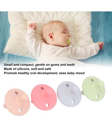 Silicone Baby Pacifier Set - 4PCS Breast-Like Design with Skin Texture for Nursery | International Shipping - Buy Online on GoSupps.com
