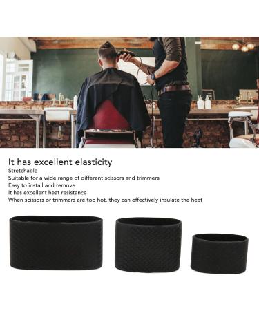 Electric Clipper Bands Slip Resistance Barber Clipper Bands Stretchy Black Slicone Comfortable Grip for Baber Tool for Hair Salon - Buy Online on GoSupps.com