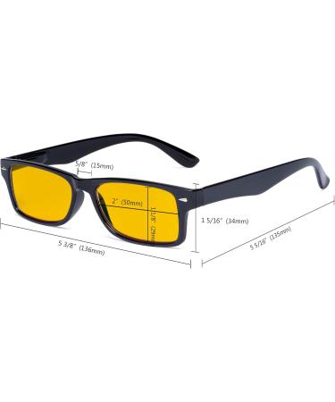 CessBlu Amber Tinted Blue Light Blocking Glasses for Women - Tortoise 1.5x Reading & Computer Screen Protection - Buy Online on GoSupps.com
