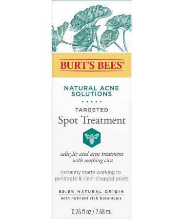 Burt's Bees Natural Acne Solutions Spot Treatment 0.26 fl oz - Targeted Acne Relief - Buy Online on GoSupps.com