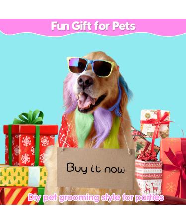 Washable Hair Color for Dogs | Temporary Pet Safe Hair Wax in Fun Colors - Perfect DIY Gifts for Dog Lovers - Buy Online on GoSupps.com