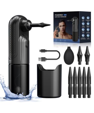 Ear Wax Removal Tool Ear Cleaner Earwax Removal 4 Pressure Modes Rechargeable Ear Flush Ear Irrigation Kit Electric Ear Wax Remover with 10+2 Ear Tips