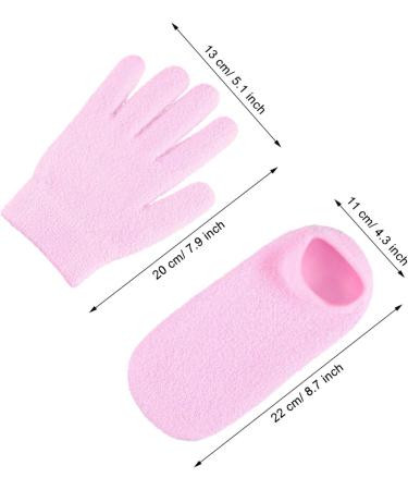 AREPAS Moisturizing Socks Gloves Set Hands Feet Whitening Care Beauty Treatment Hydrating Cool Heel Booties Socks for Dry Hard Cracked - Buy Online on GoSupps.com
