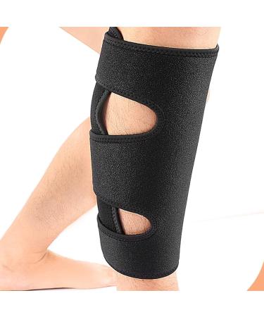 Calf Tear Compression Sleeve - Adjustable & Breathable Sports Support for Men | Leg Compression Sleeves for Football & Fitness - Buy Online on GoSupps.com
