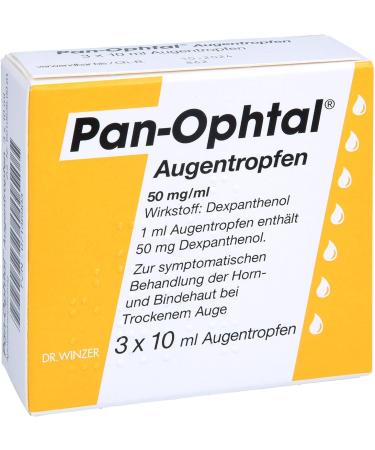Buy Pan Ophtal Eye Drops 3x10 ml - Fast International Shipping | Relief for Dry Eyes - Buy Online on GoSupps.com