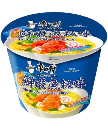 Master Kong Instant Bowl Noodles Ramen - Braised Beef Mushroom Chicken Shrimp & Fish Cake Hot & Spicy Beef (Pack of 4) - Buy Online on GoSupps.com