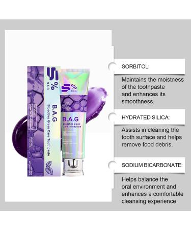  Generisch For Dental Enamel Repair | 100g with Fresh Floral Scent - Natural Floral Fragrance Toothpaste - For Teeth Discoloration Fresh Oral Care Men Family Friends - Buy Online on GoSupps.com