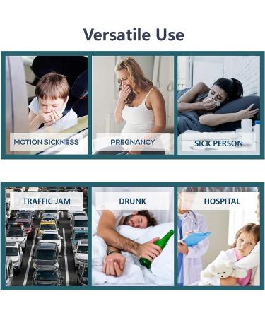 Hion Sick Bags 27 Pack - High Density Vomit Bags Leak-Resistant & Portable - Ideal for Motion Sickness Car & Air Travel - Perfect for Pregnant Women Taxi Drivers - Emesis Bags 27 Count (Pack of 1) - Buy Online on GoSupps.com