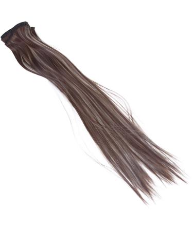 Women's Clip Wig in Hair Extensions 7 Pieces 70 g 20 Inch Comb + Golden