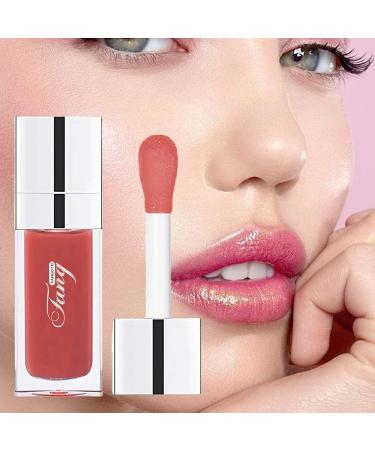  LINGJIONG Moisturizing lip oil - Long-lasting lip stain - Lip hydration - Glue-free - Repairing - Brightening lips - Lip care - Lip treatment - Buy Online on GoSupps.com