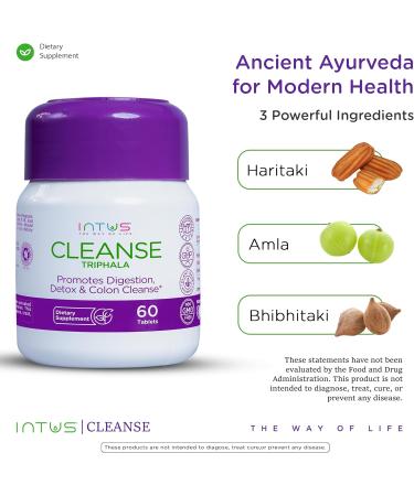 15 Day Colon Cleanse by Intus - Advanced Gut & Stomach Relief for Men & Women - 60 Tablets - International Shipping Available - Buy Online on GoSupps.com