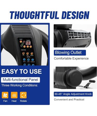 Shop Perm Care Equipment: Professional Hair Salon Color Processor Dryer with Rolling Base - 6 Modes for Home & Salon Hair Care - Buy Online on GoSupps.com