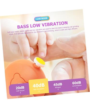 Vaguelly 1 Set Nail Grinder Adults Nail Care Polishing Tool Electric Nail Trimmer Manicure Kit Nail Polishing Accessory Electric Nail Sharpener Nail Trimmer Pedicure Tool 7X7X3CM Orange - Buy Online on GoSupps.com