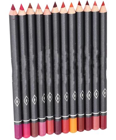 Nabi Lip Liner 12 Pcs Lipliners Set Lip Liners Set 12 Pcs Lip Liners Lip Liner Sets Lip Liner Set Italia Brown Lip Linervibely Lipliner Matte Lip Lipstick Pencil 12 Pieces Box 12g - Buy Online on GoSupps.com