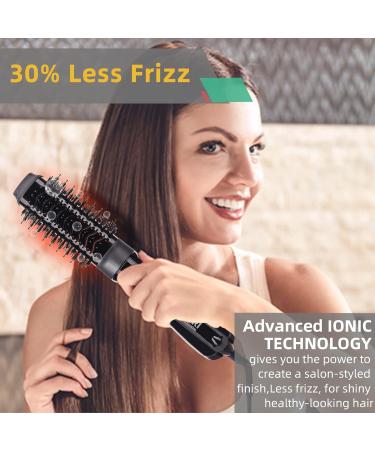 3-in-1 Hair Dryer Brush & Hot Air Volumizer - 1000W Lightweight Ceramic Styler for Drying Straightening & Curling - Buy Online on GoSupps.com