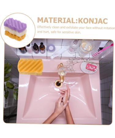 Beaupretty 6 Pcs Konjac Bath Sponge Set for Kids | Exfoliating Face & Bath Tools - Gentle Cleansing Sponges - Buy Online on GoSupps.com