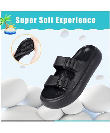 Sistke Children's Flip-Flop Slippers | Summer Bathing & Shower Slides for Girls | Black 27/28 EU Beach Sandals - Buy Online on GoSupps.com