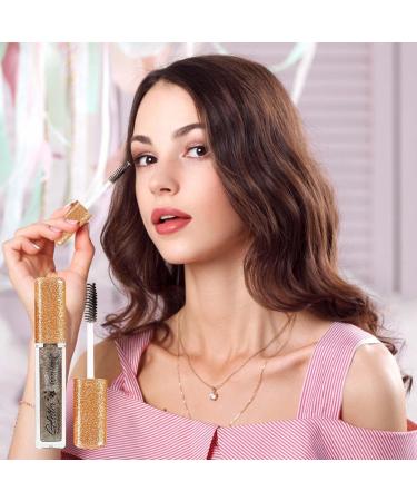 Diamond Mascara 0.21 Oz Waterproof Long Lasting Sparkling Diamond Colorful Mascara - Thick Dazzling Eyelash Makeup for Women Ladies Girls Coatuiyo - Buy Online on GoSupps.com