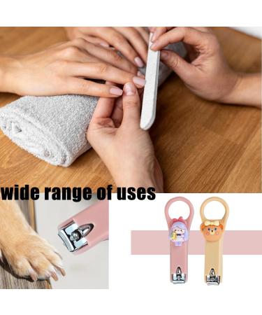 Nail Clippers Set - 2 Pieces Stainless Steel Nail Clippers for Women and Men - Manicure and Pedicure Kit - Durable and Easy to Carry - Buy Online on GoSupps.com