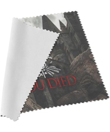 Urban Backwoods You Died Soul Microfiber Cloth - Premium Glasses Cleaning Cloth | International Shipping Available - Buy Online on GoSupps.com