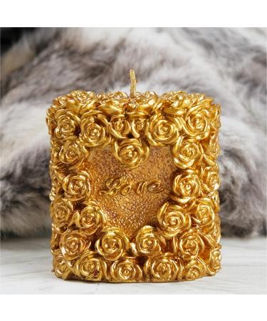 3D Rose Silicone Candle and Soap Molds - Perfect for Wedding, Birthday, Valentine's Day - Buy Online on GoSupps.com